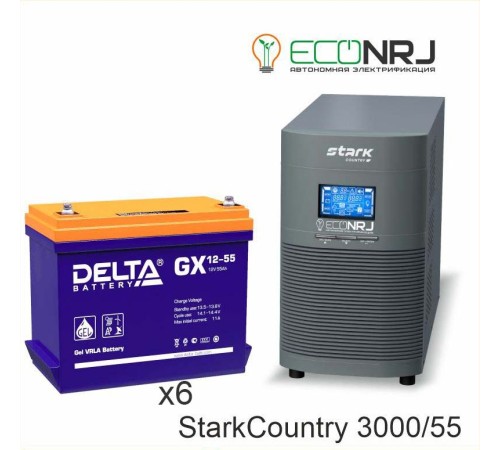 Stark Country 3000 Online, 12А + Delta GX 12-55