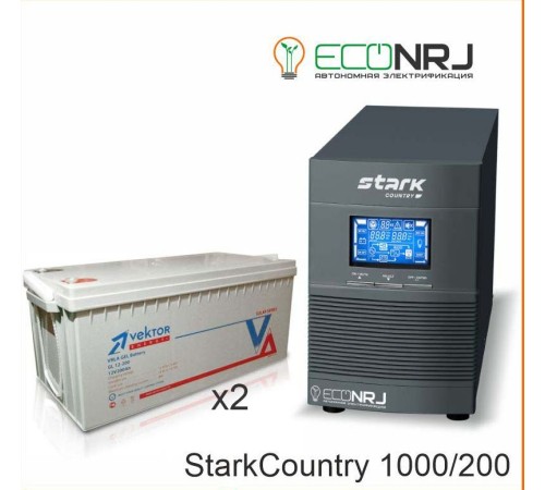 Stark Country 1000 Online, 16А + Vektor GL 12-200