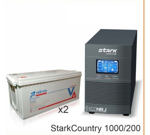 Stark Country 1000 Online, 16А + Vektor GL 12-200