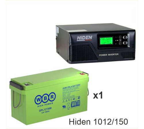 ИБП Hiden Control HPS20-1012 + WBR GPL121500