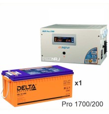 Энергия PRO-1700 + Аккумуляторная батарея Delta GEL 12-200