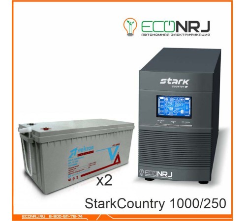 Stark Country 1000 Online, 16А + Vektor GL 12-250