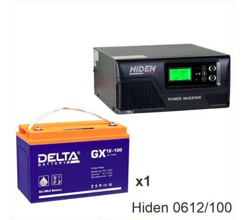 ИБП Hiden Control HPS20-0612 + Delta GX 12-100