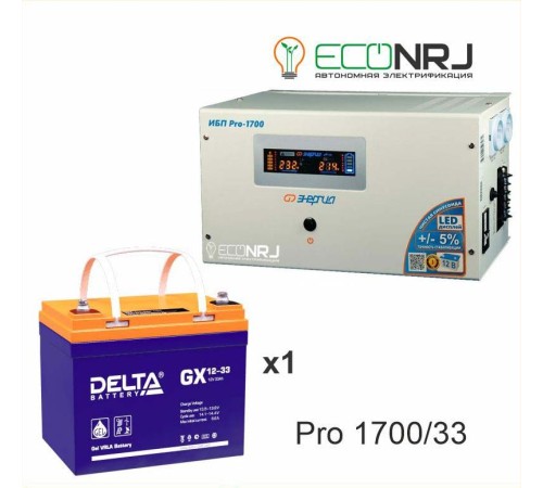 Энергия PRO-1700 + Delta GX 12-33