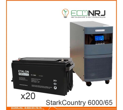 Stark Country 6000 Online, 12А + ETALON FS 1265