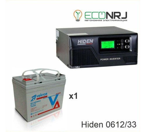 ИБП Hiden Control HPS20-0612 + Vektor GL 12-33