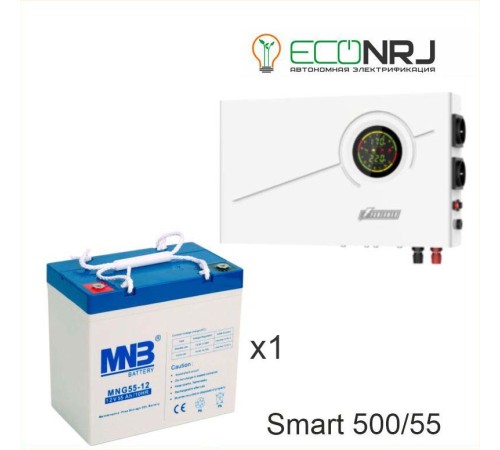 ИБП Powerman Smart 500 INV + MNB MNG55-12