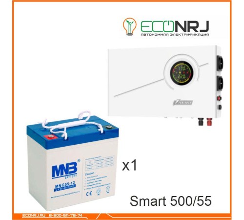 ИБП Powerman Smart 500 INV + MNB MNG55-12