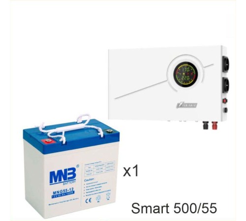 ИБП Powerman Smart 500 INV + MNB MNG55-12