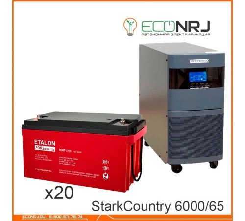 Stark Country 6000 Online, 12А + ETALON FORS 1265