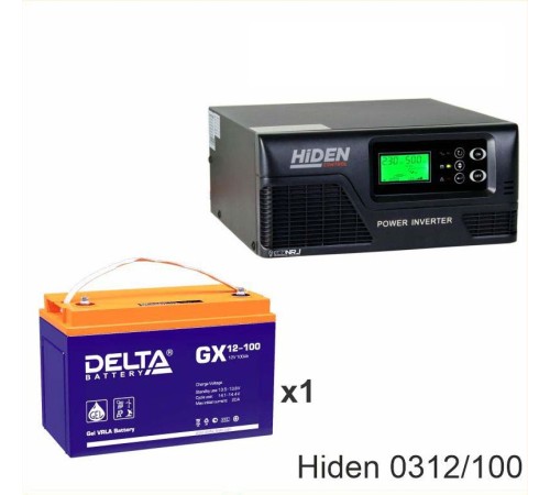 ИБП Hiden Control HPS20-0312 + Delta GX 12-100