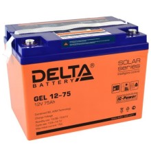 Аккумуляторная батарея Delta GEL 12-75