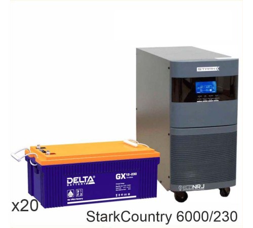 Stark Country 6000 Online, 12А + Delta GX 12-230