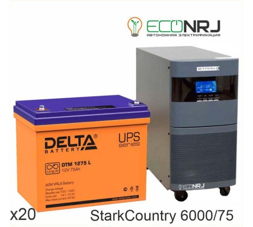 Stark Country 6000 Online, 12А + Delta DTM 1275 L