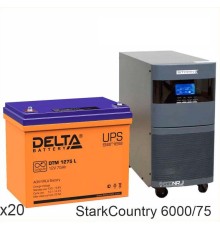 Stark Country 6000 Online, 12А + Delta DTM 1275 L