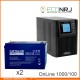 ИБП POWERMAN ONLINE 1000 Plus + ETALON CHRL 12-100