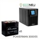 ИБП POWERMAN ONLINE 3000 Plus + LEOCH DJM1255