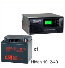 ИБП Hiden Control HPS20-1012 + CSB GP12400