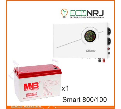 ИБП Powerman Smart 800 INV + MNB MМ100-12