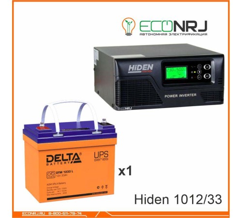 ИБП Hiden Control HPS20-1012 + Delta DTM 1233 L