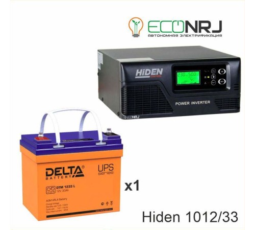 ИБП Hiden Control HPS20-1012 + Delta DTM 1233 L