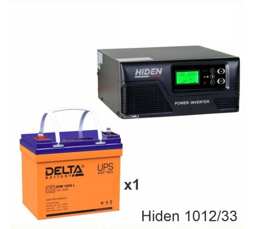 ИБП Hiden Control HPS20-1012 + Delta DTM 1233 L