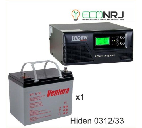 ИБП Hiden Control HPS20-0312 + Ventura GPL 12-33