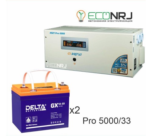 Энергия PRO-5000 + Delta GX 1233