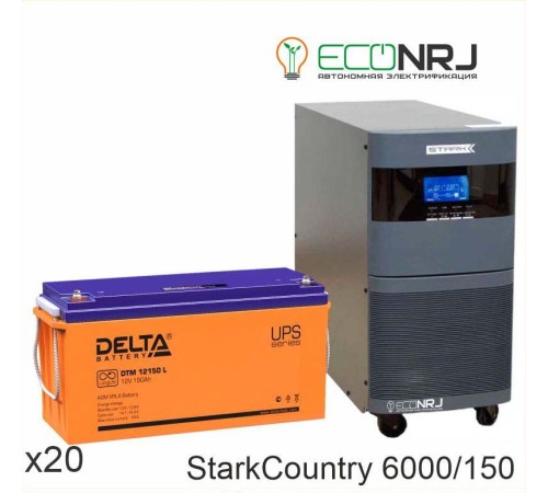 Stark Country 6000 Online, 12А + Delta DTM 12150 L