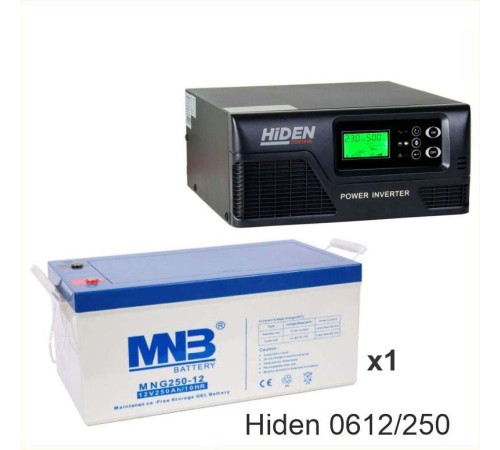 ИБП Hiden Control HPS20-0612 + MNB MNG250-12