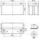 Аккумуляторная батарея Delta HR 12-65