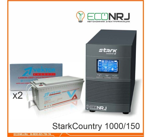 Stark Country 1000 Online, 16А + Vektor VPbC 12-150