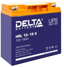 Аккумуляторная батарея Delta HRL 12-18 X