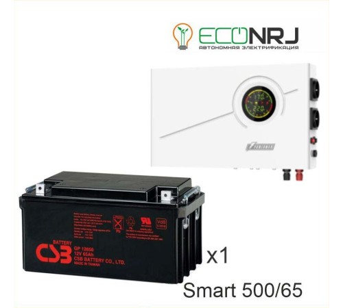 ИБП Powerman Smart 500 INV + CSB GP12650