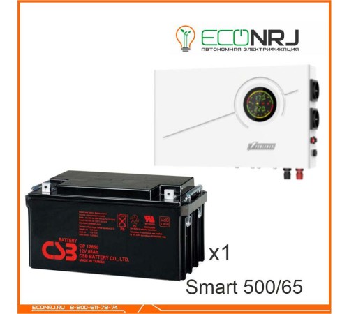 ИБП Powerman Smart 500 INV + CSB GP12650