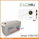 ИБП Powerman Smart 1000 INV + Vektor GL 12-150